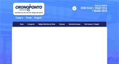 Desktop Screenshot of cronoponto.com.br